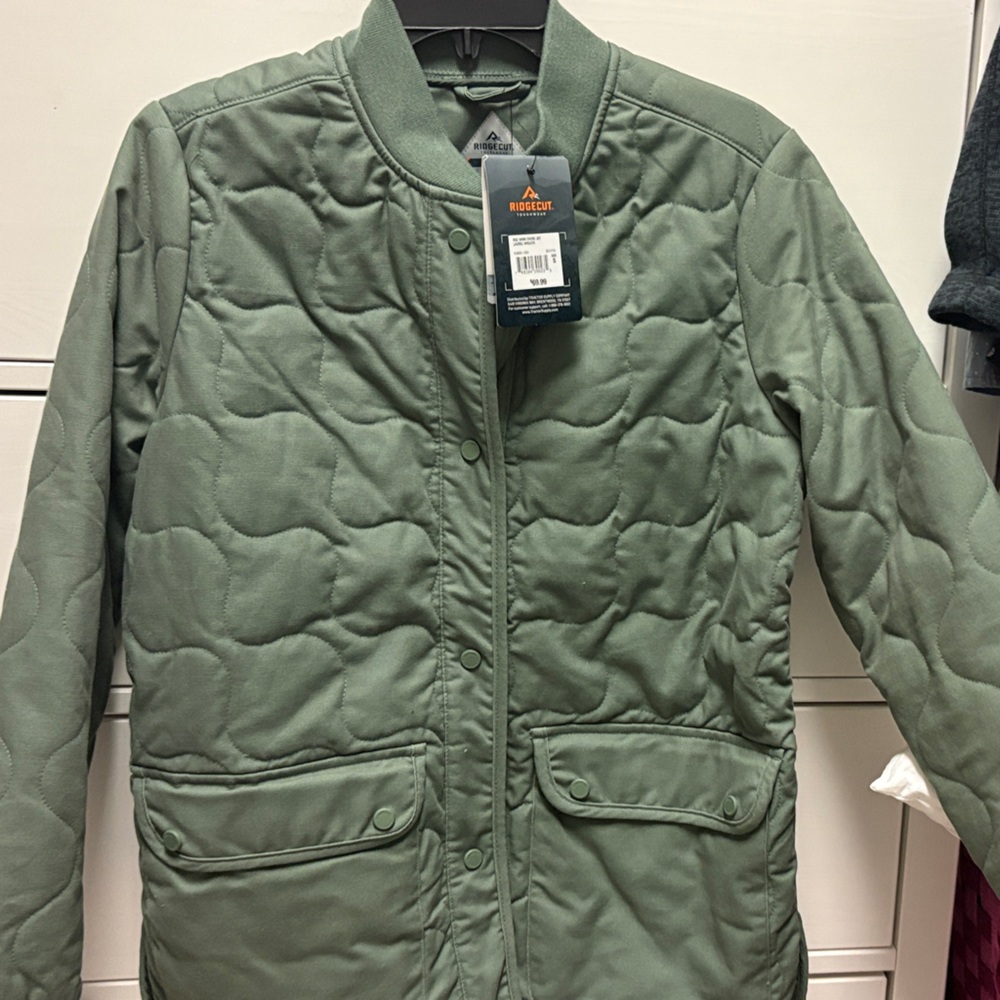 Ridgecut Women's Quilted Olive Jacket